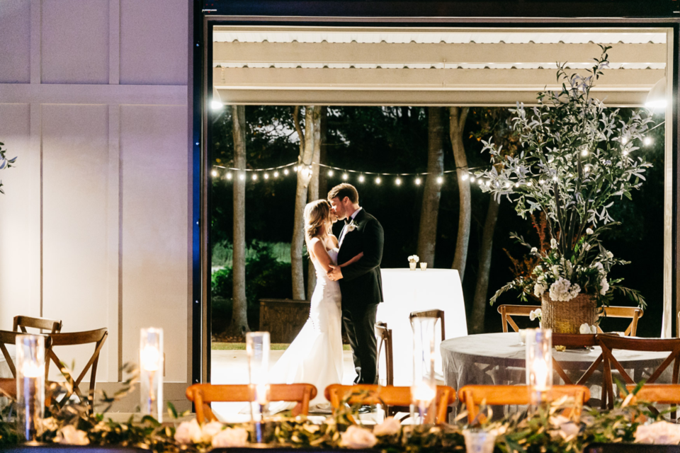 The wedding of Ramsey Rigdon and Loy Waters at the Market