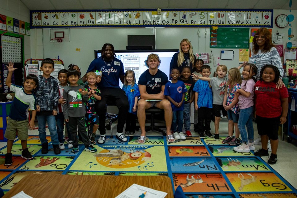 How 13 Eagles players give back to the community