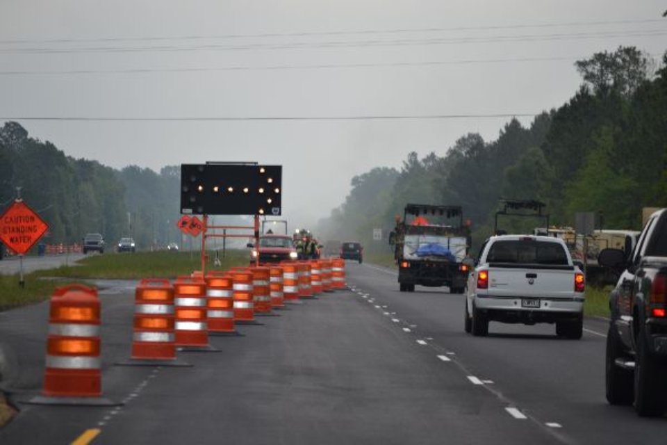 Southeast Georgia road work Weekly traffic interruption advisory