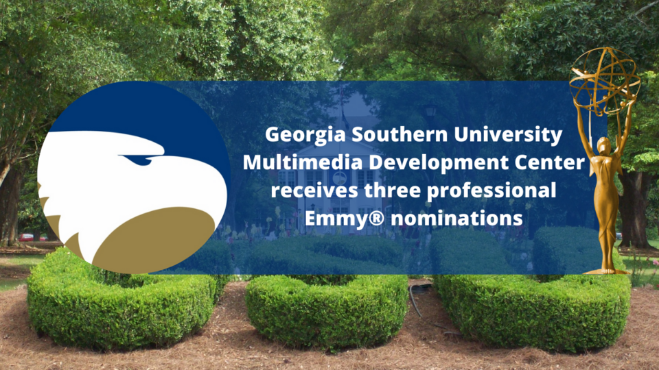 Georgia Southern University Multimedia Development Center receives three professional Emmy® nominations