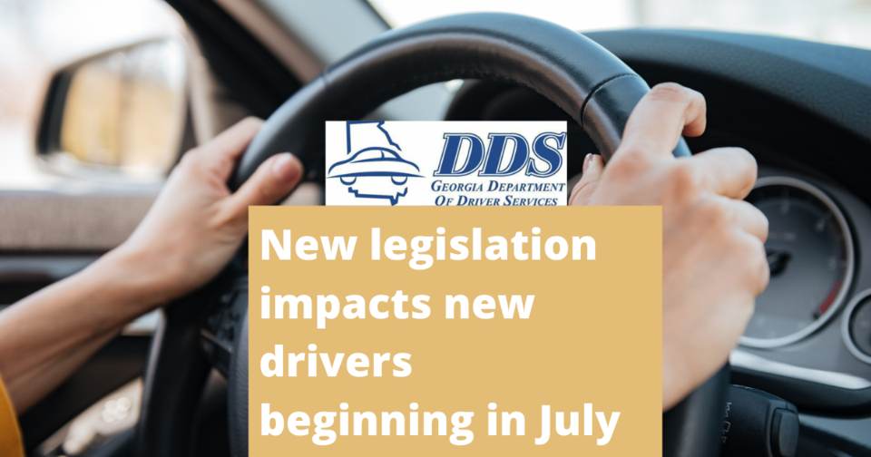 New legislation impacts new drivers beginning in July