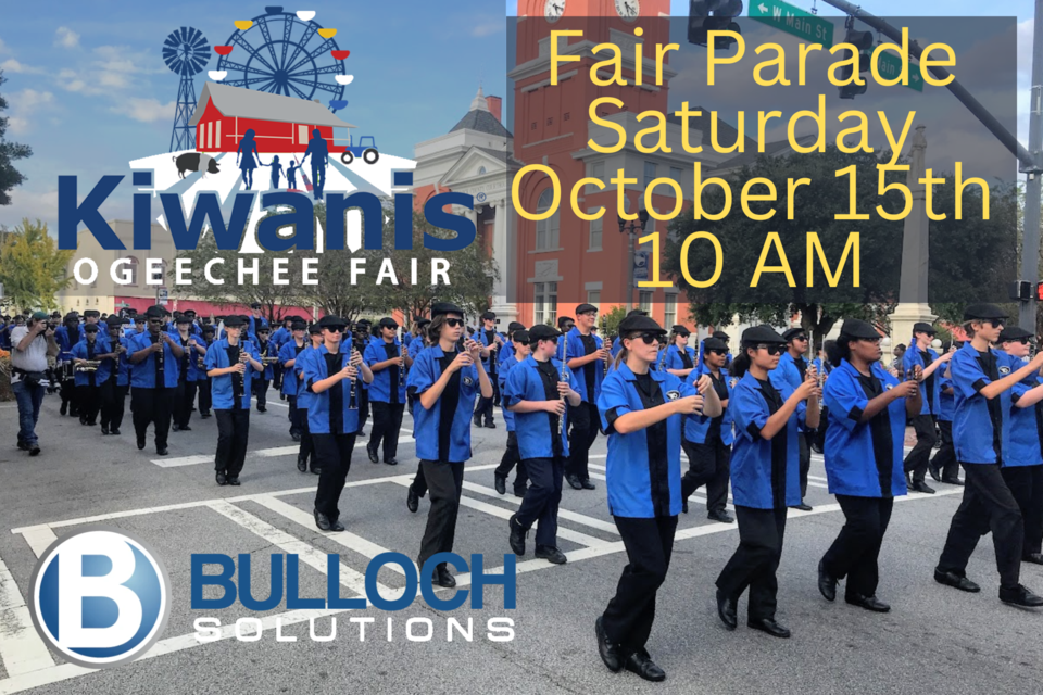 Fair Parade Saturday October 15th 10 AM