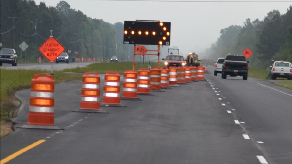 Southeast Georgia weekly traffic interruption advisory