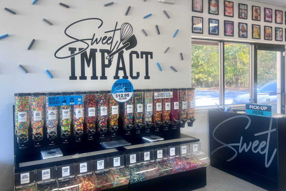 Welcome to Sweet Impact! Now with a sweet, new candy wall!