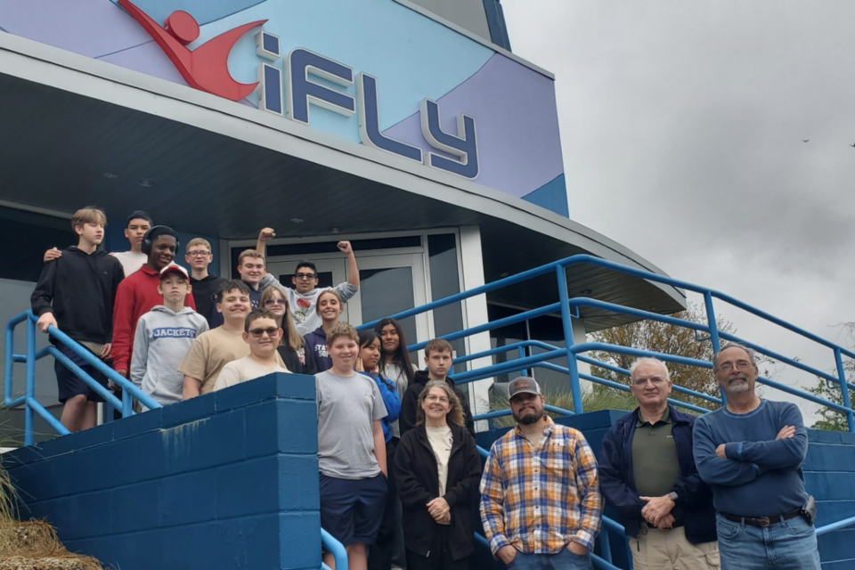 Civil Air Patrol's Statesboro Composite Squadron at iFLY Jacksonville.