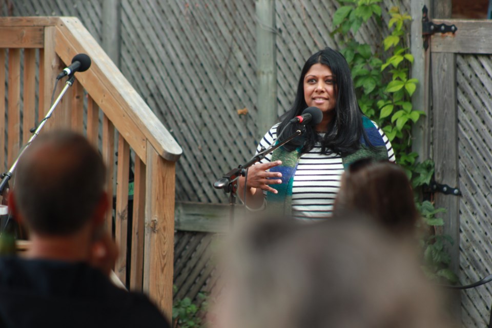 Sherrylea Perera shares her story about how biking helped her integrate in her new town 10 years ago. Anam Khan/GuelphToday