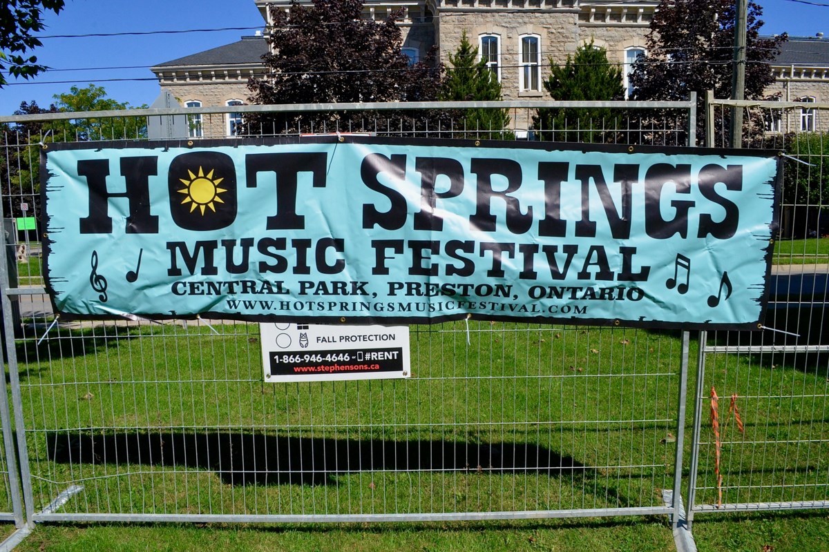 Hot Springs Music Festival to hit the stage this month CambridgeToday.ca