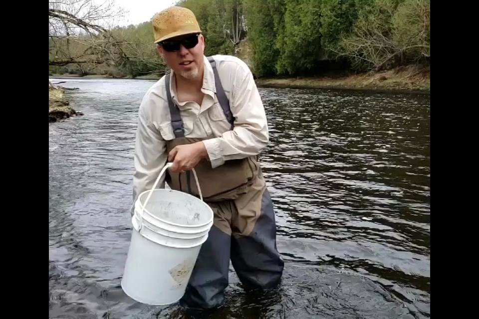 Past chair, Rob Voisin from Fergus, has been and on the Friends of Grand River' board for the last eight years. 