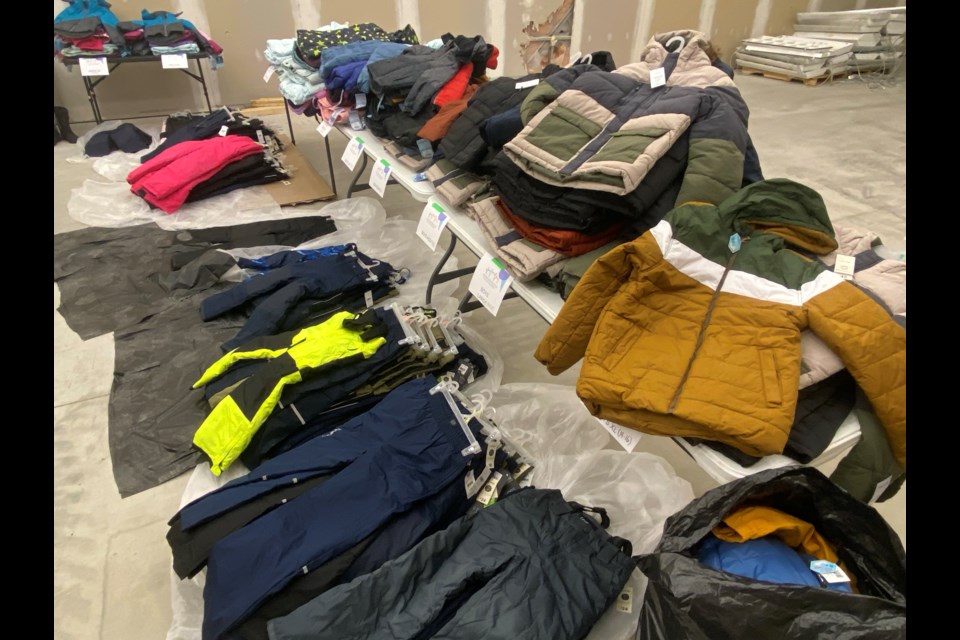 154 children and youth in Wellington County received new winter coats, snow pants and boots to help them get though the cold winter months. 
