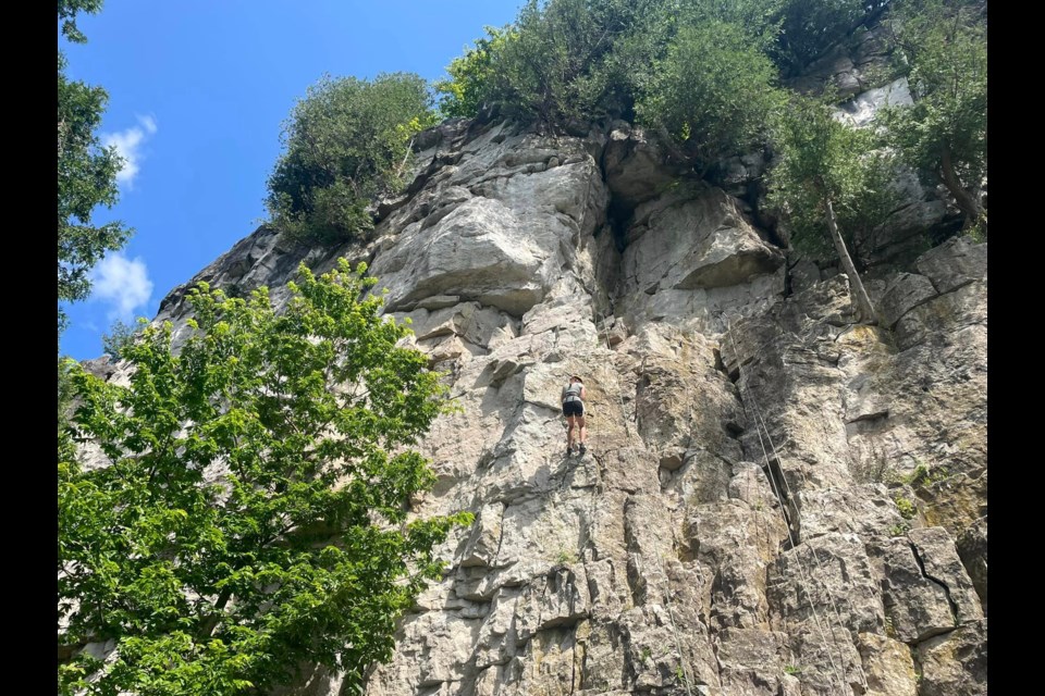 An introductory outdoor program offers climbers, from all levels, the opportunity to climb at Rattlesnake Point Conservation Area in Milton.