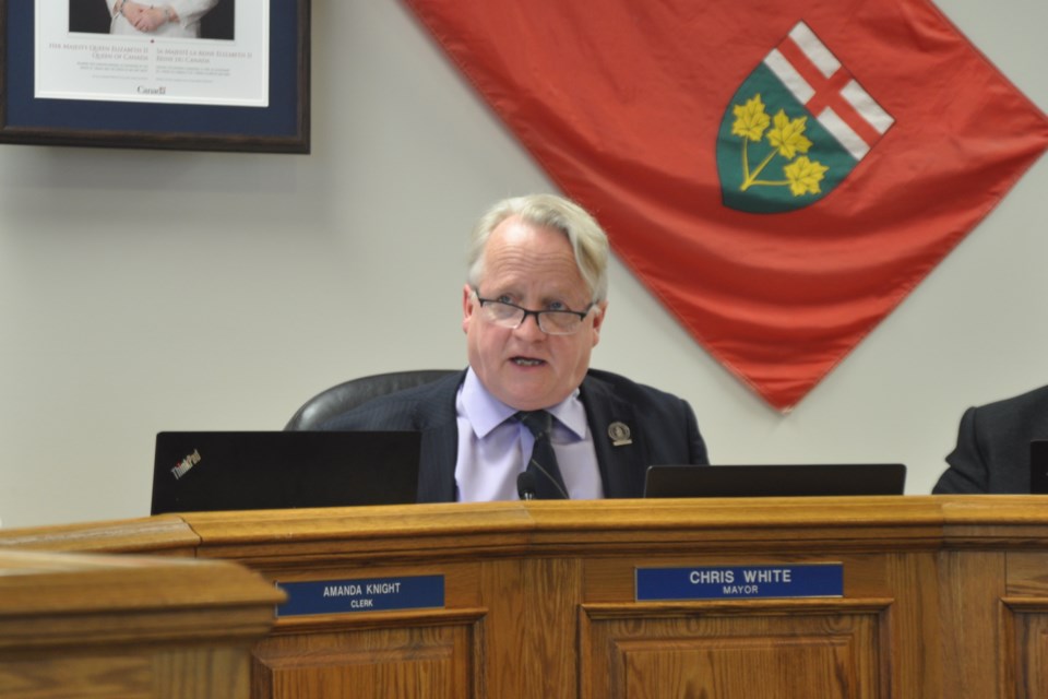 Longtime Guelph/Eramosa mayor Chris White will be acclaimed.