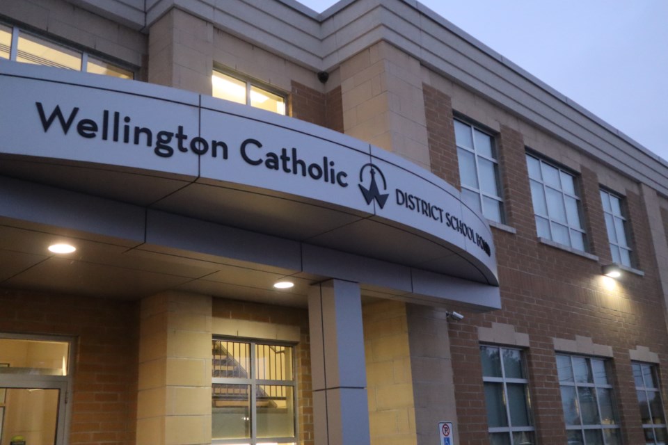 Wellington Catholic District School Board office at 255 Speedvale Ave. W. 