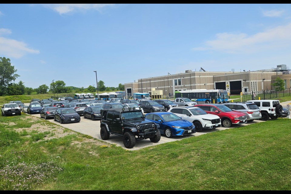 City officials plan to expand the parking lot at Guelph Transits Watson Road facility.