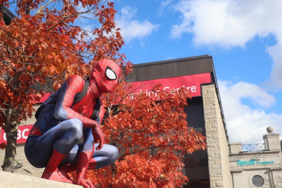 The annual Downtown Guelph Trick-or-Treat was on Saturday afternoon with hundreds of families dressed up in their Halloween costumes going door-to-door at participating businesses to trick-or-treat.