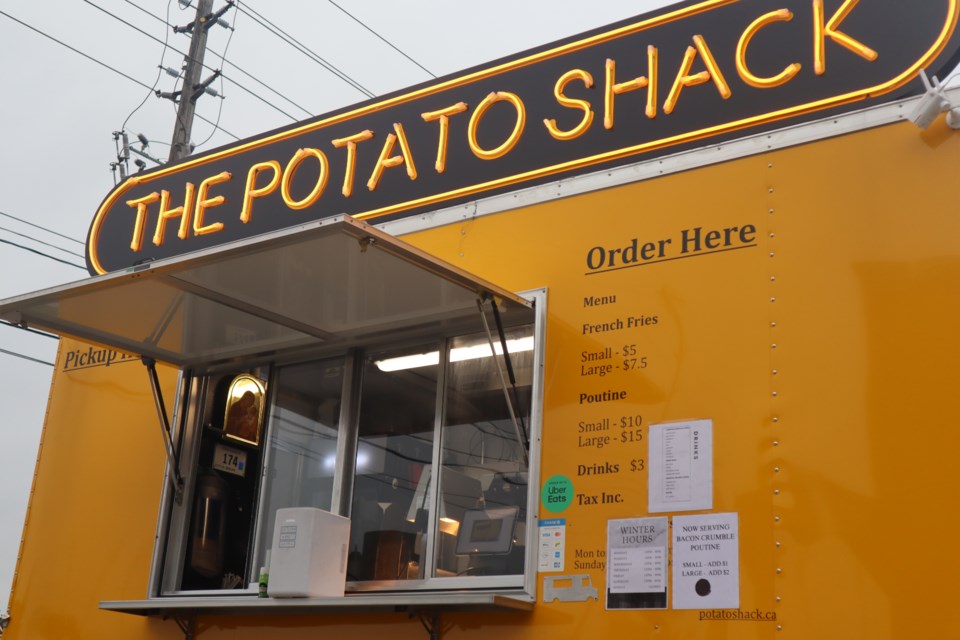 The Potato Shack at 300 Willow Rd.