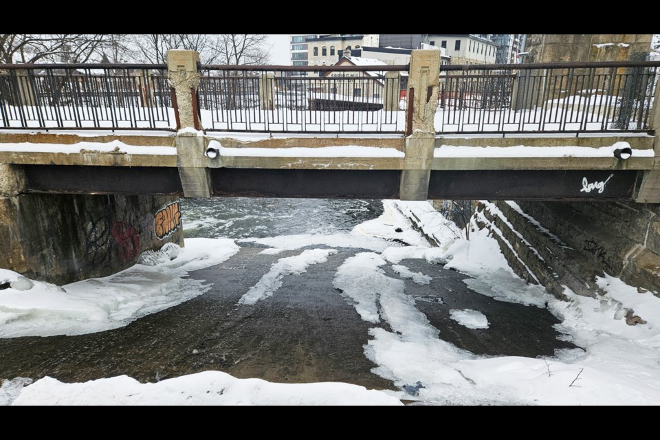 Allan's Bridge, which crosses the Speed River just south of Macdonell Street, is recommended to be removed.