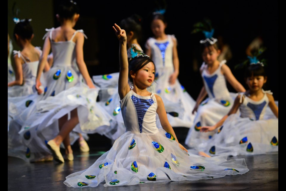 Guelph's Chinese community celebrated the Chinese New Year Sunday with a gala affair at John F. Ross CVI's E.L. Fox Auditorium.