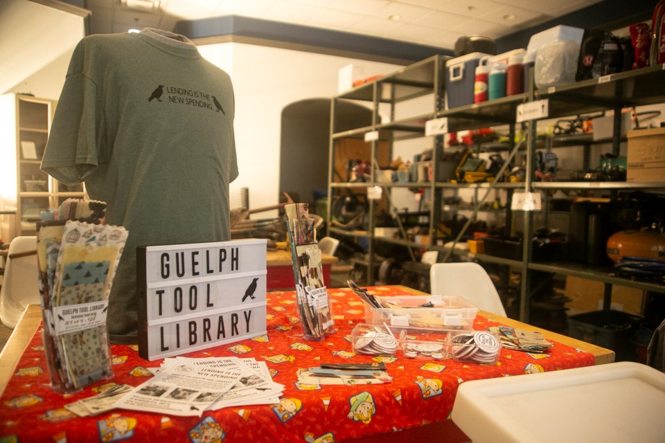 The new  downtown location of the Guelph Tool Library. Kenneth Armstrong/GuelphToday