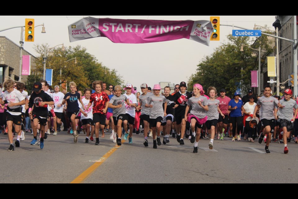 Ready. Set. GO! The 2024 CIBC Run for the Cure took place Sunday at St. George's Square. The event raised over $135,000 and saw 567 people take part in the run.