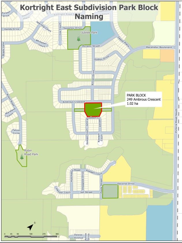 kortright-road-park-map