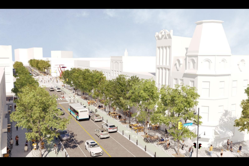 Rendering of Wyndham Street