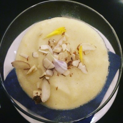 Semolina wheat pudding from Syrian fundraiser March 2016