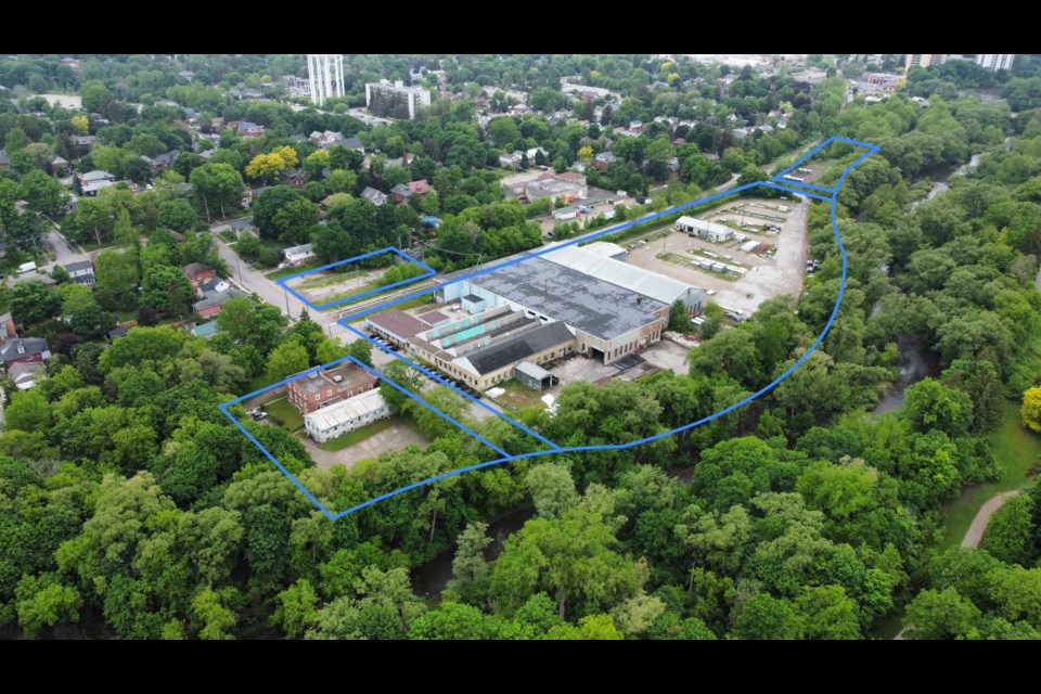 This 9.35-are property on George Street is listed for sale at $19.5 million, with Armtec set to eventually relocate that plant.