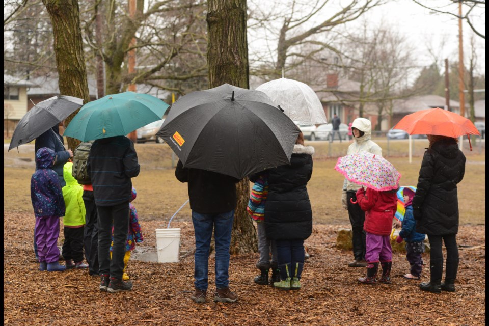 Never too wet to learn. Tony Saxon/GuephToday