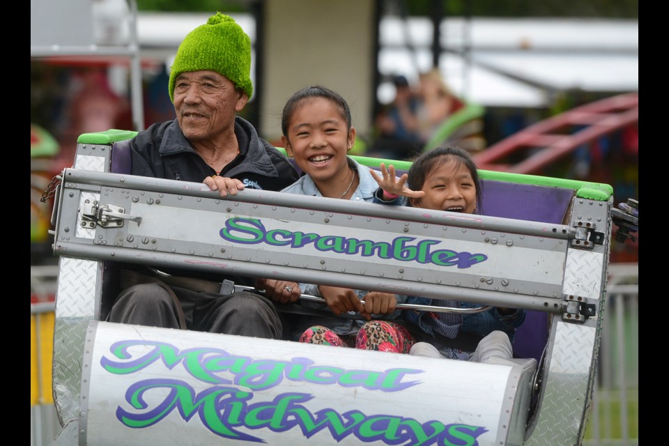 Family fun on the midway at the 2018 Guelph Multicultural Festival at Riverside Park. Tony Saxon/GuelphToday