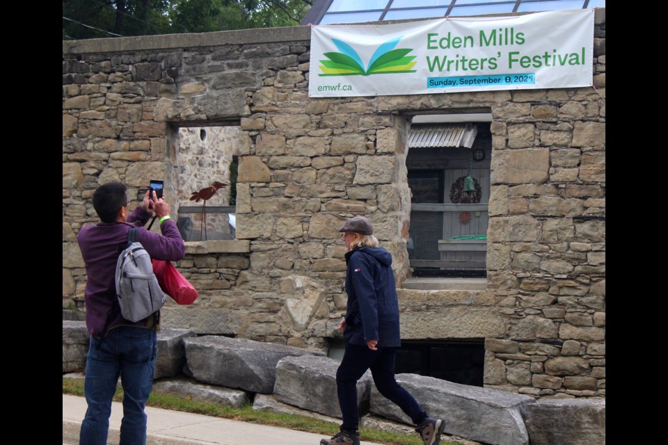 The 2024 Eden Mills Writers' Festival took place Sunday in the village of Eden Mills.