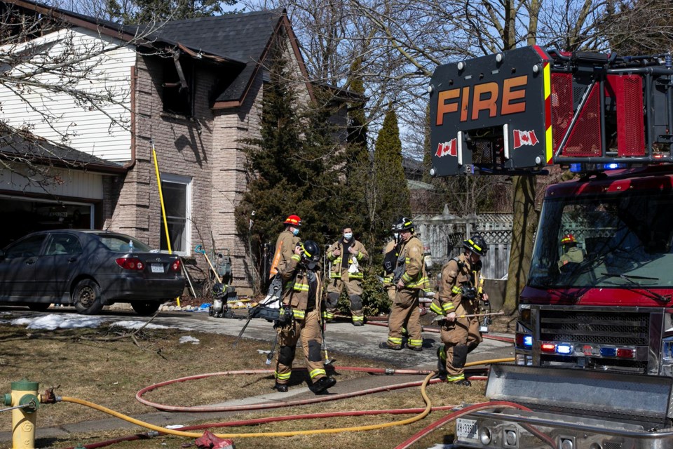 Guelph Fire on scene of Steffler Drive fire (4 photos) (Updated ...