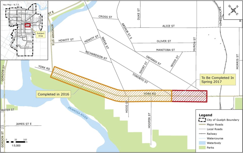 york road construction