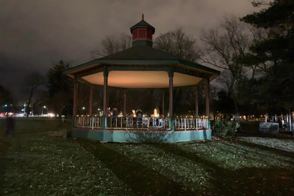 A candlelight vigil was held on Dec. 8 as part of a cross-Canada campaign called Candles for COP28.