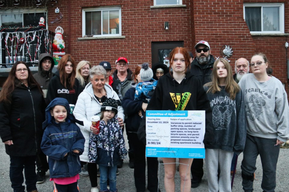 Tenants of 493 Victoria Road are worried a 'demoviction' is on the horizon 