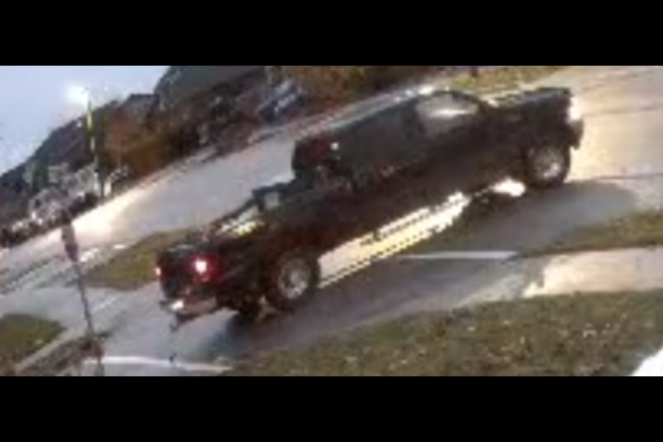 Images of a pickup truck involved in last week's hit-and-run in south Guelph have been released by Guelph police.