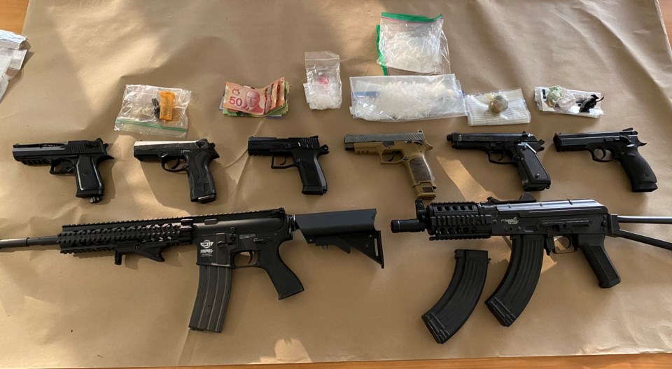 Police Seize Drugs, Replica Firearms And Cash; Four Arrests Made ...