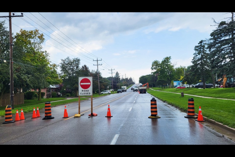 Victoria Road to reopen later Thursday after watermain break