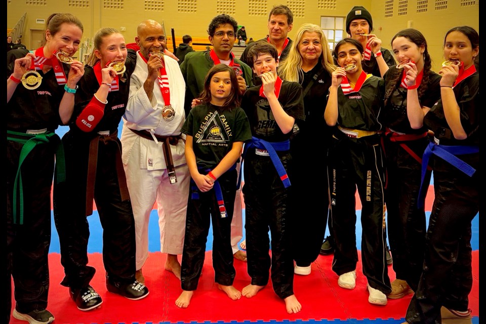 Students from Guelph Family Martial Arts returned from the Ontario Provincial Martial Arts Championships held this past weekend in Burlington, Ontario