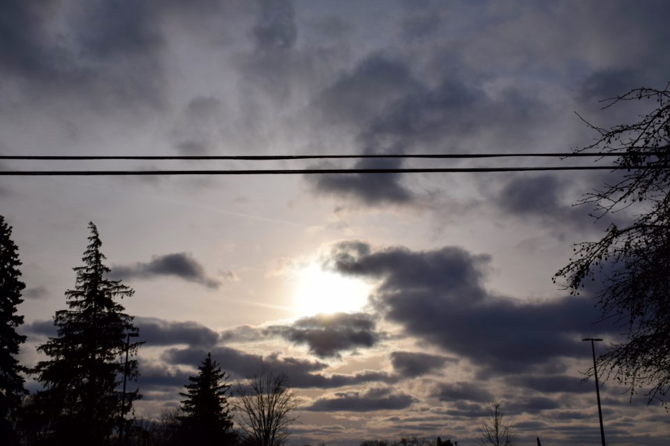 A bright light made an appearance over the city on Friday. Look for it to return over the weekend, but don't stare. Rob O'Flanagan/GuelphToday