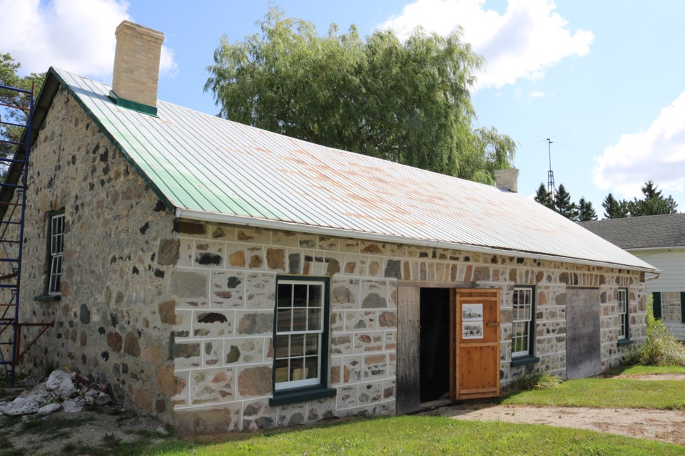 The Lynes Blacksmith Shop.