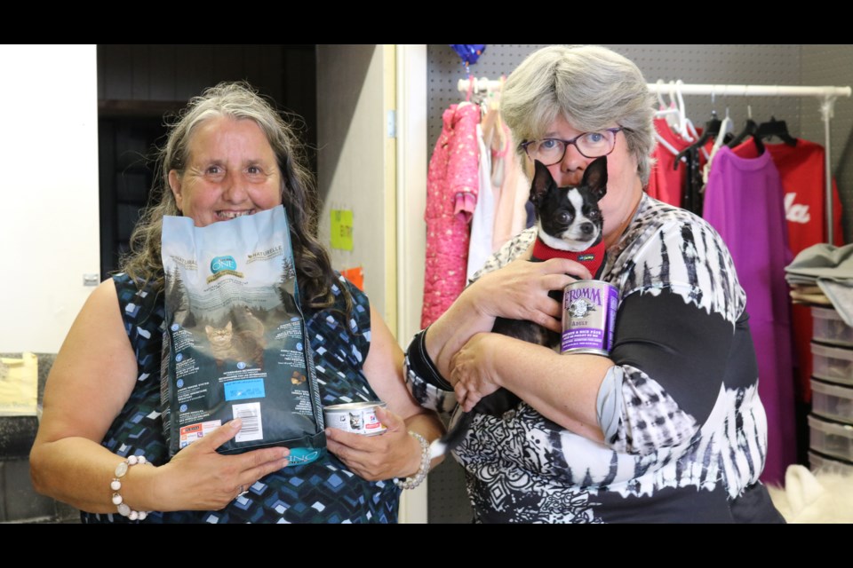 Mary and Louella Lovell created a pet food bank in their store to address a need they identified in their community. 