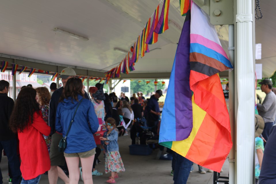 Pride in the Park at the Palmerston Lions Heritage Park earlier this summer.