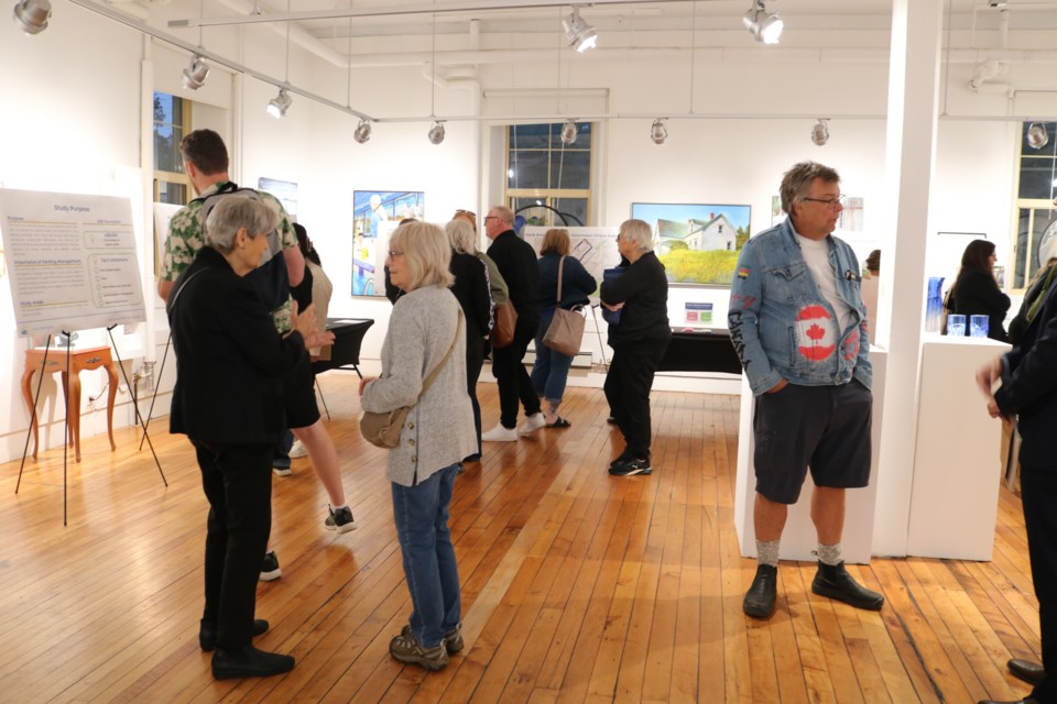 Residents were invited to the Elora Centre for the Arts to share their thoughts on a study into Centre Wellington's new municipal parking strategy.