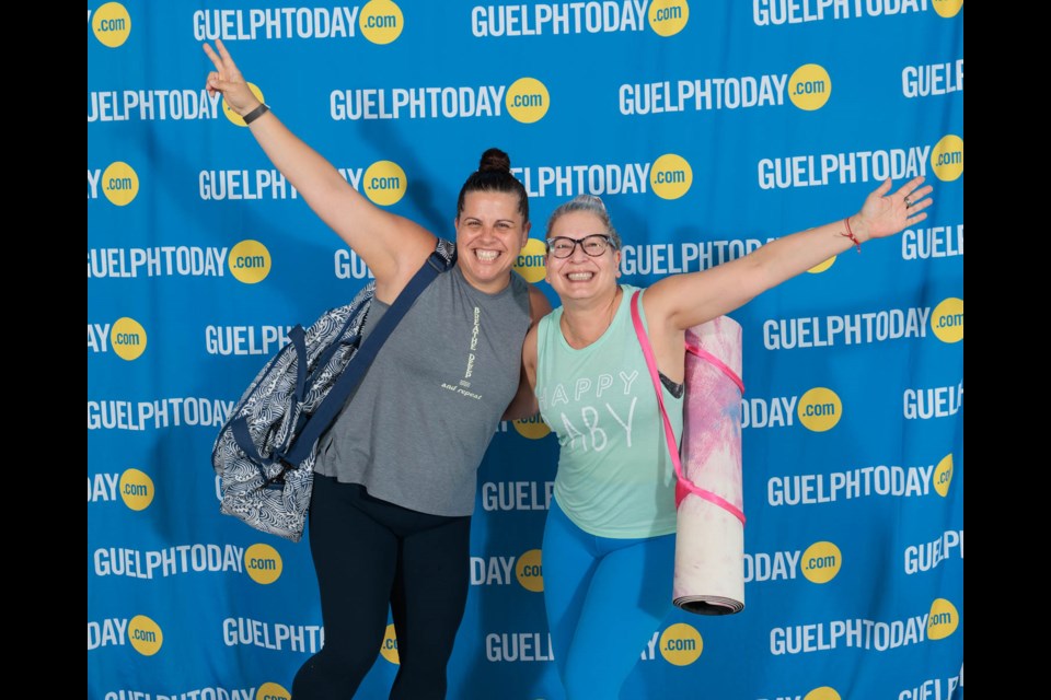 Yogis arrived at for the Guelph Yoga and Wellness Festival on June 23/ Kyle Rodriguez