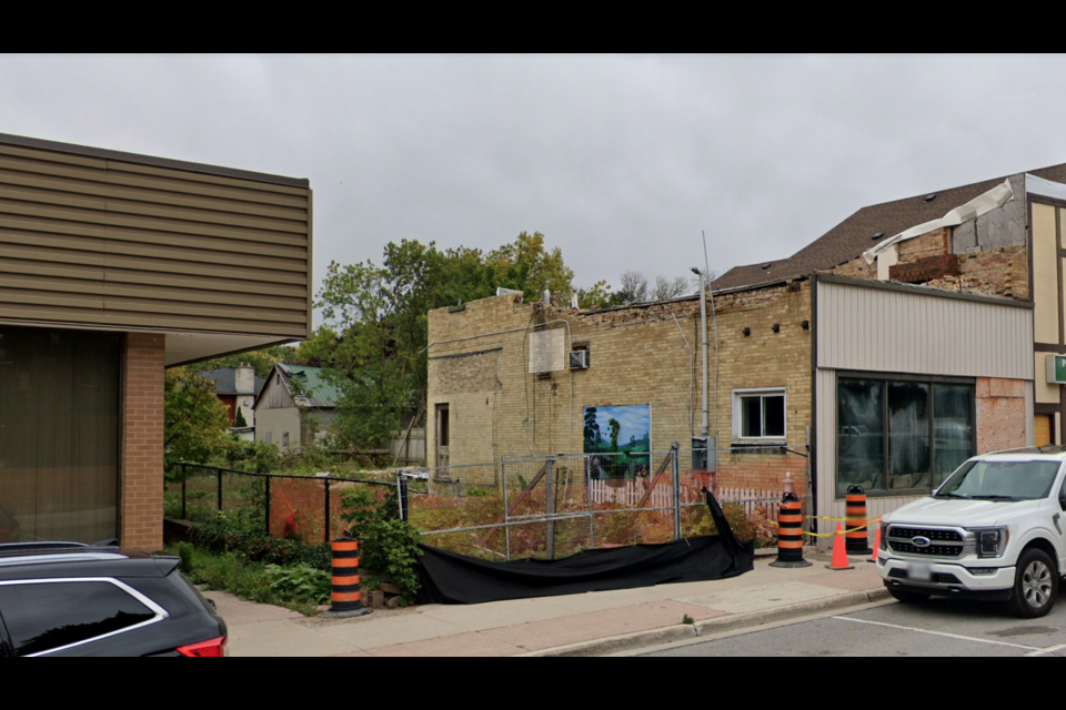 A streetview of 178 Main Street South in Mount Forest from September 2022.