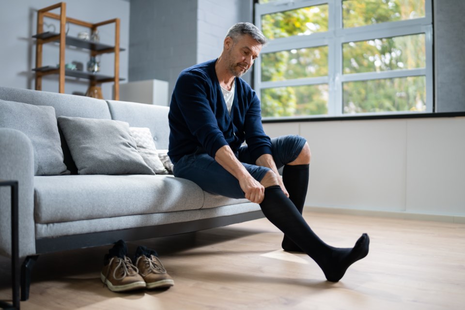 Break out the compression socks! Get cozy and feel great - Guelph News