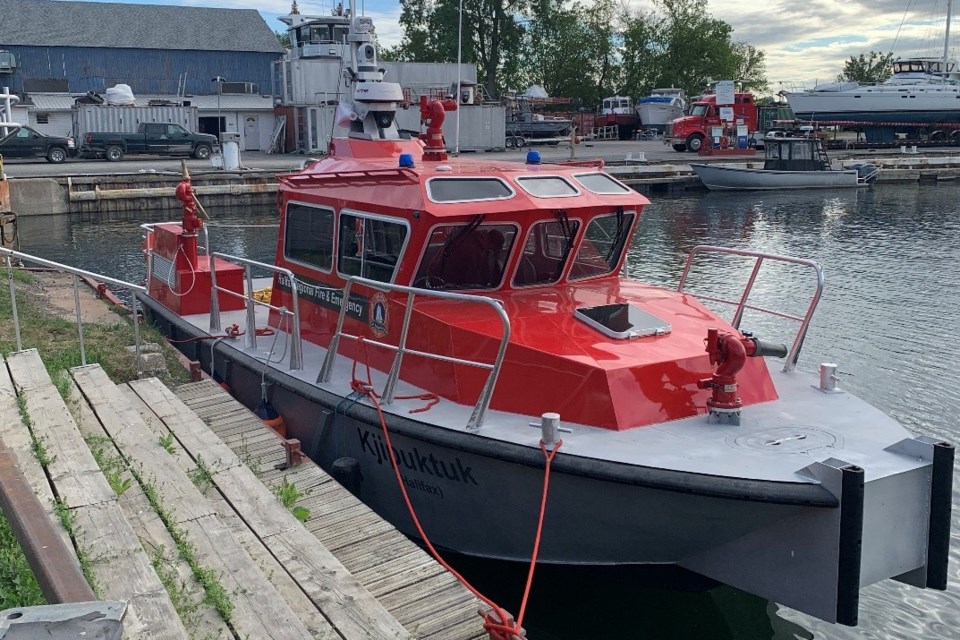 HRM Is Getting A New Harbour Fire Rescue Boat - HalifaxToday.ca