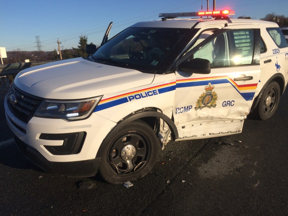 Rcmp Officer Injured While Responding To Sunday Morning Collision