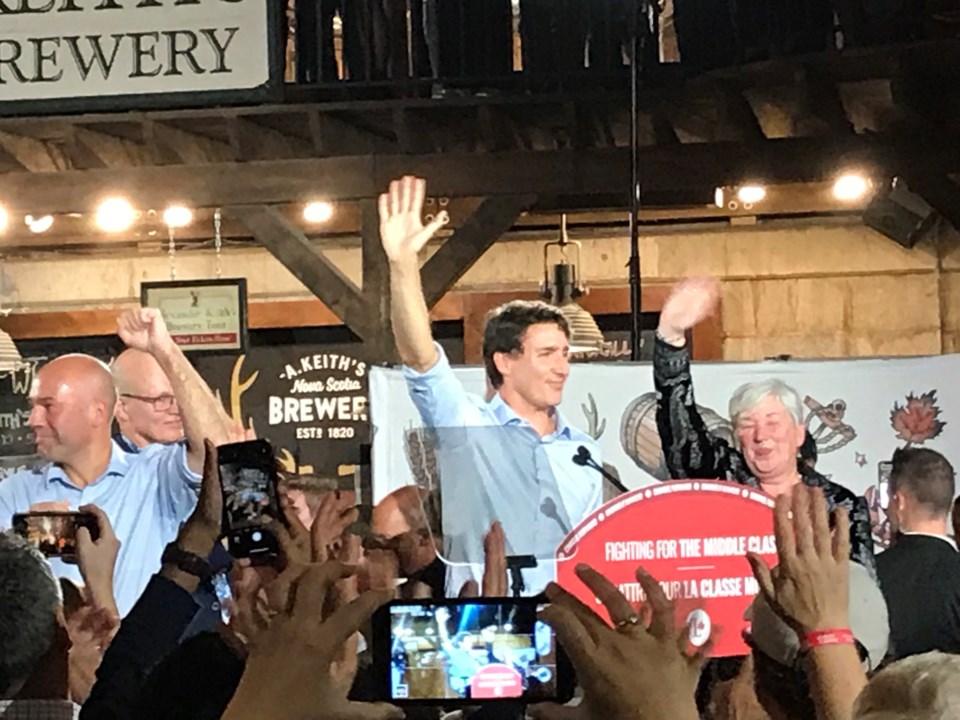 trudeau rally