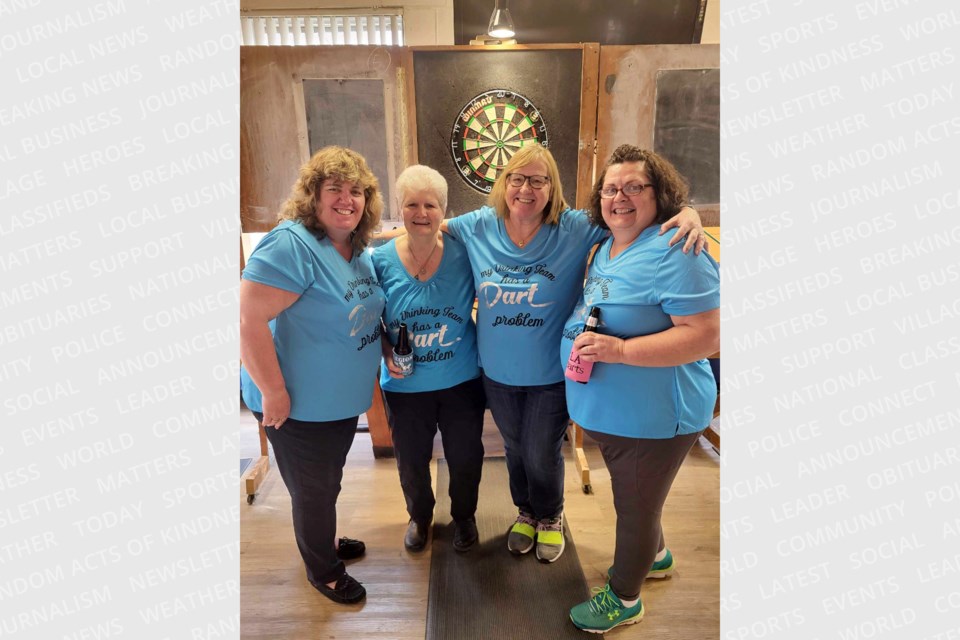 Acton Legion News Ladies Dart Team Advancing To Provincials Halton Hills News